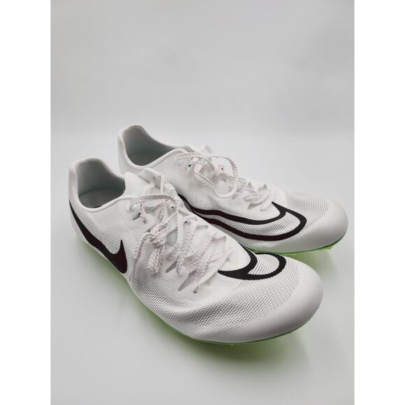 Mens Size 9.5 Nike Sprinting Spikes Zoom Ja Fly 4 Track & Field White DR2741-102